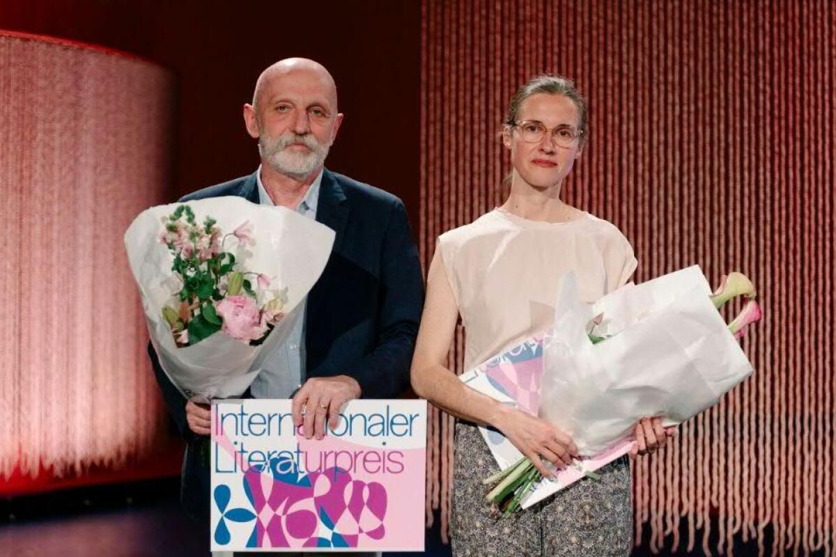Literaturpreis an András Visky und Timea Tankó
