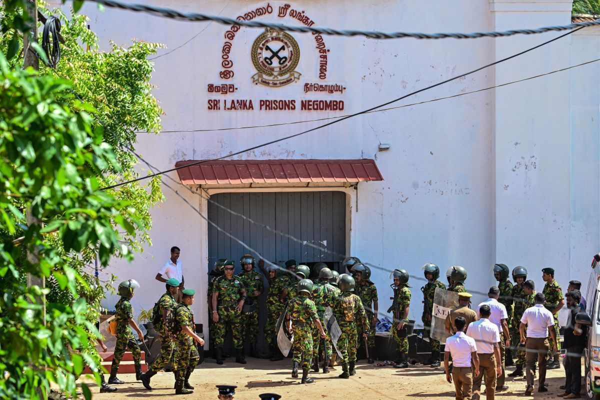 Mindestens 25 Tote bei Gefängnisrevolte in Sri Lanka