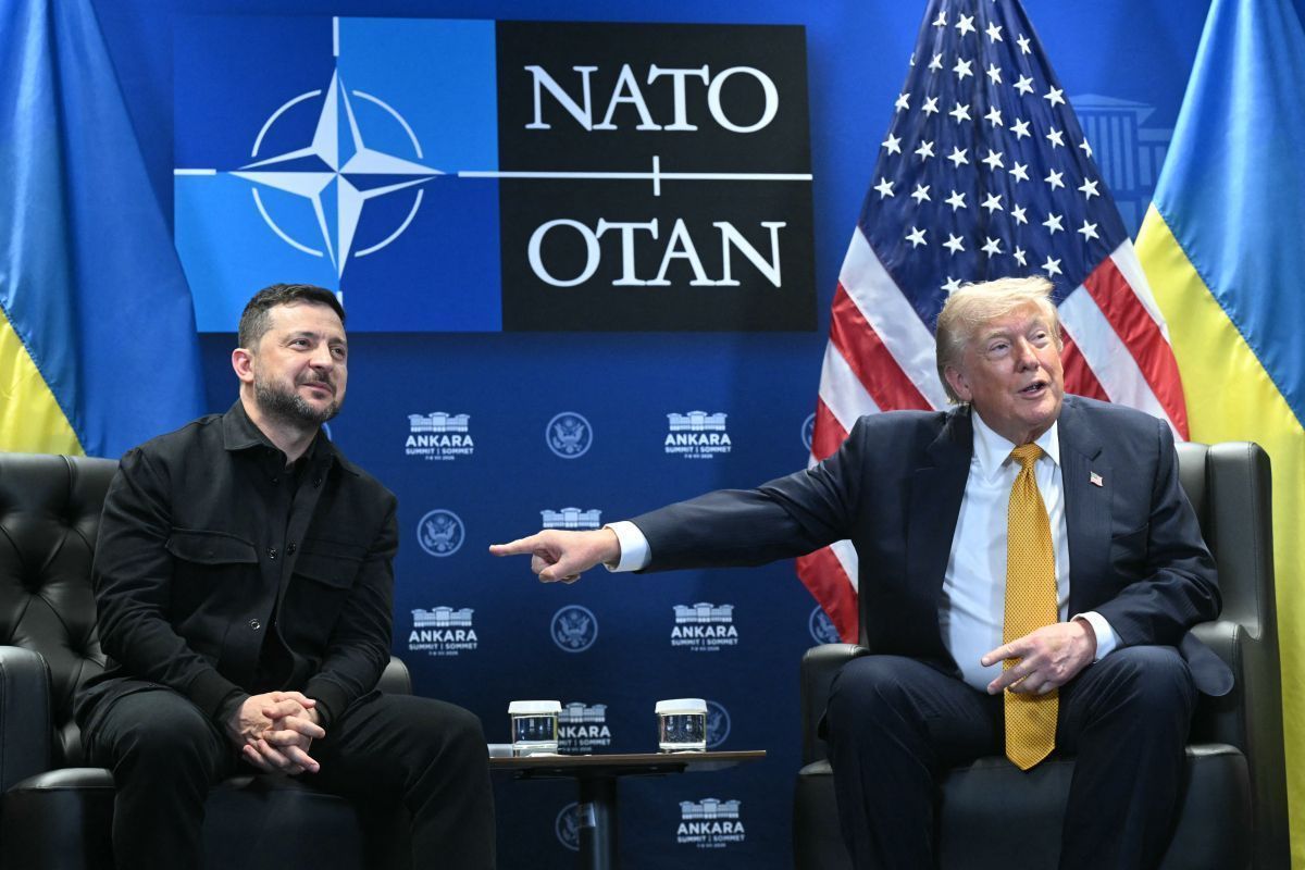 Trump patzt bei Auftritt mit Selenskyj