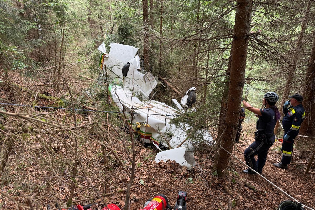 Zwei Tote und zwei Verletzte bei Flugzeugabsturz in NÖ