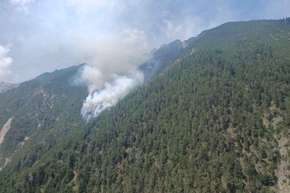 "Brand aus" nach Waldbrand in Tirol