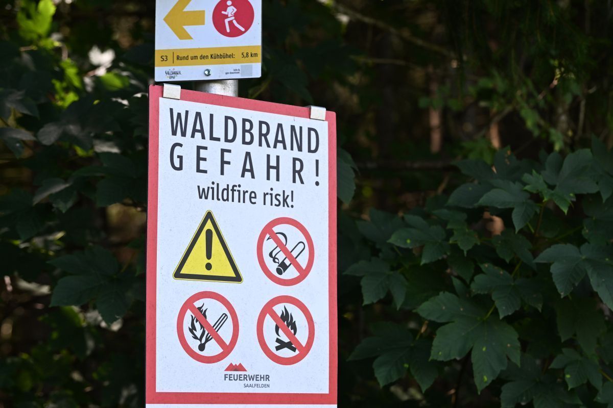 Anhaltende Trockenheit erhöht Waldbrandgefahr in Wien