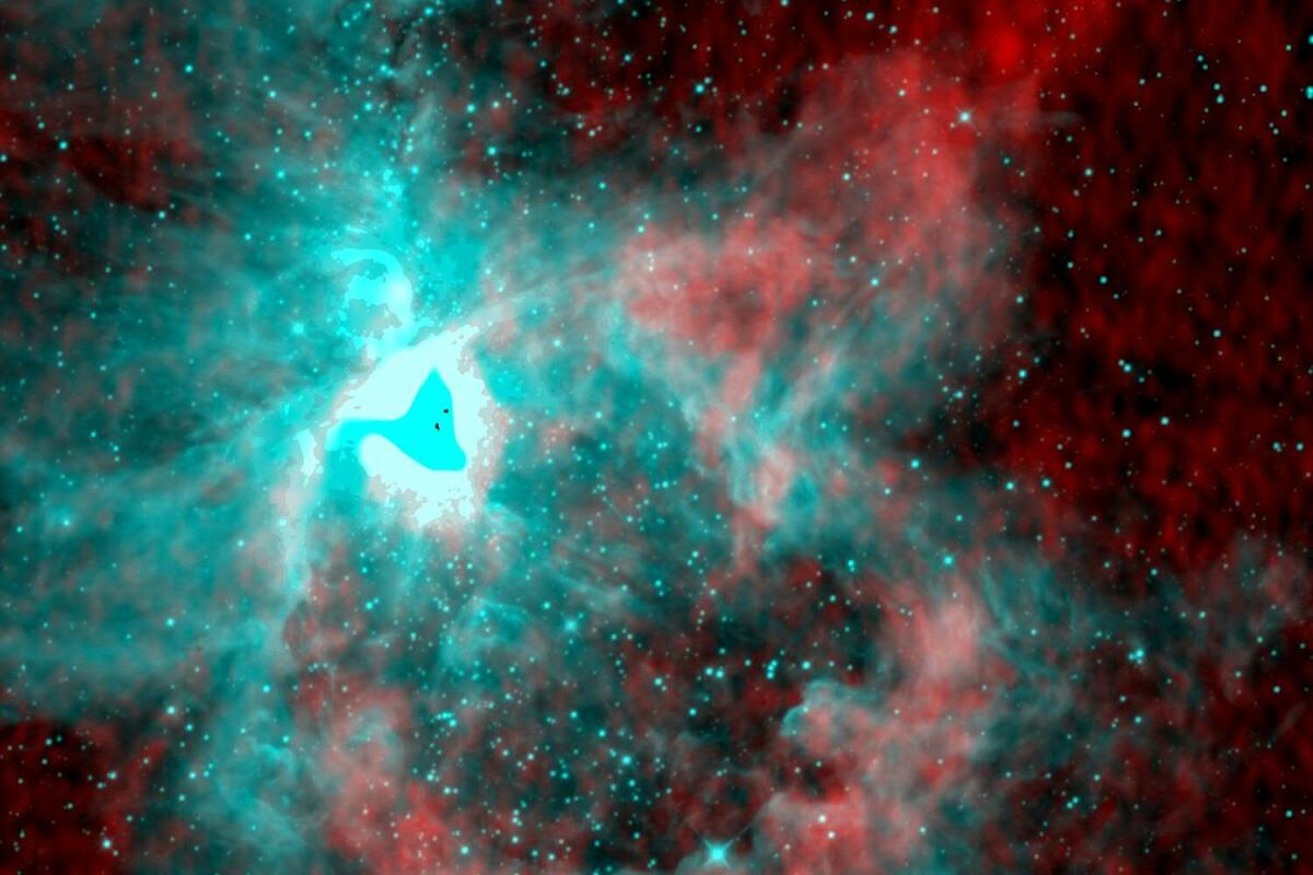Verborgene Strukturen im Orionnebel entdeckt
