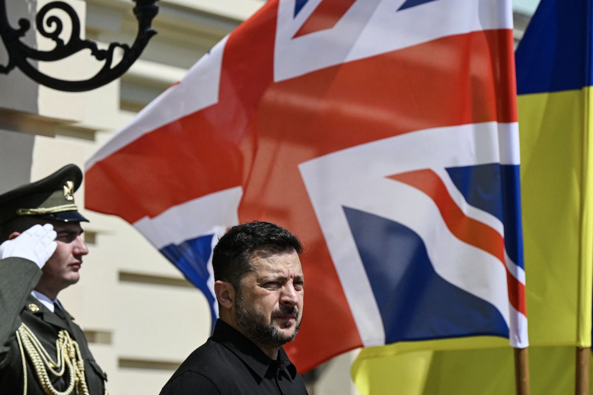 Selenskyj am Montag in Großbritannien zu Besuch