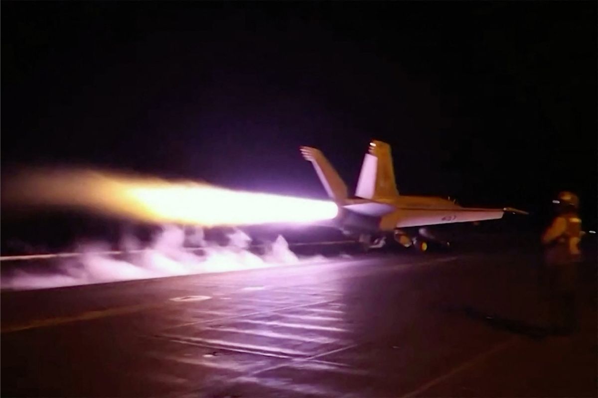 US-Angriffe gemeinsam mit Saudi-Arabien auf Ziele im Irak