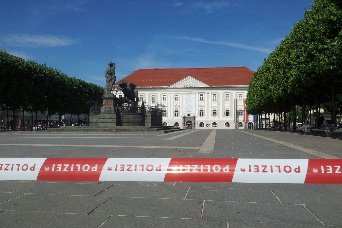 Klagenfurter Zentrum bekommt fixe Anti-Terror-Betonbänke