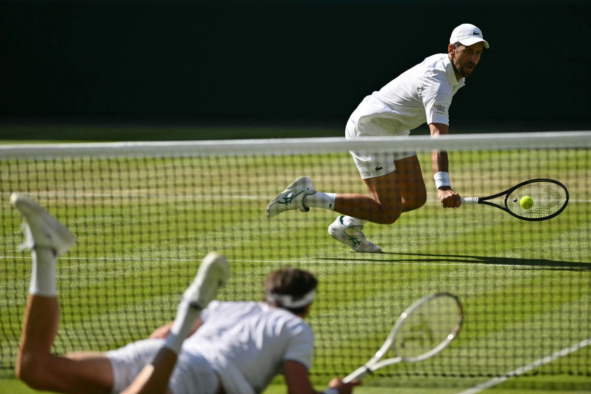 Djokovic und Sinner im Wimbledon-Achtelfinale