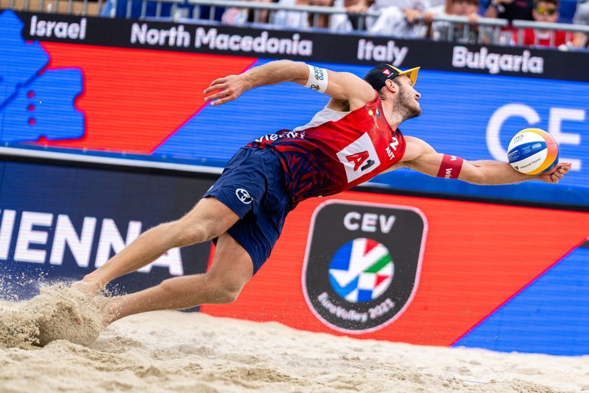 Beach-Volleyballer Waller/Pristauz in Gstaad auf Platz vier