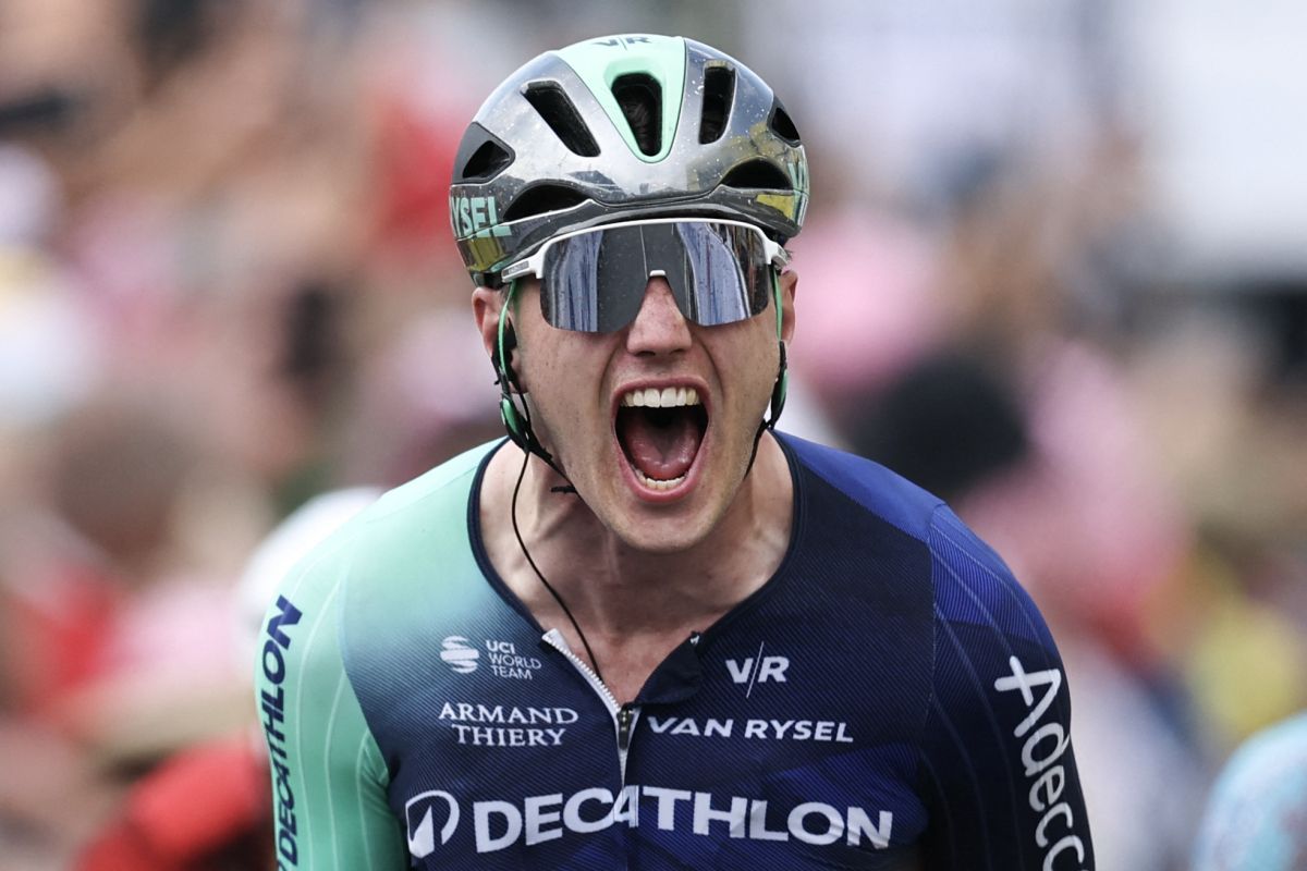 Kooij siegt bei erster Massensprint-Ankunft der Tour