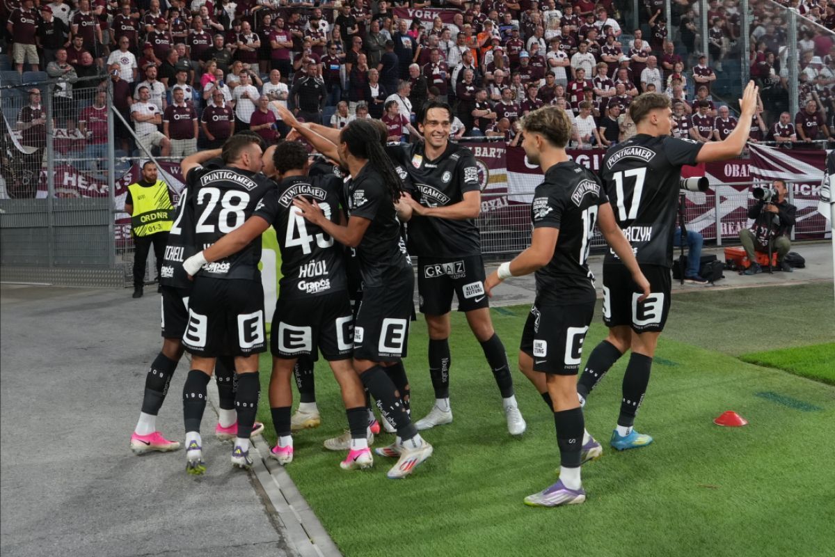 Sturm spaziert in 3. CL-Quali-Runde - 2:0-Sieg bei Hearts