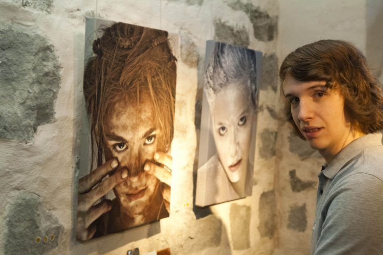 Er begann als jüngster Galerist des Landes