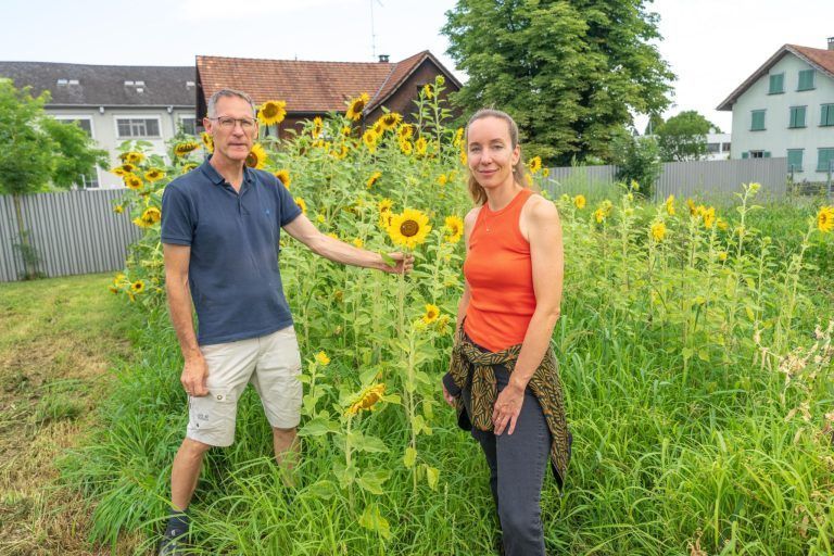 Kleiner Acker mit großer Botschaft