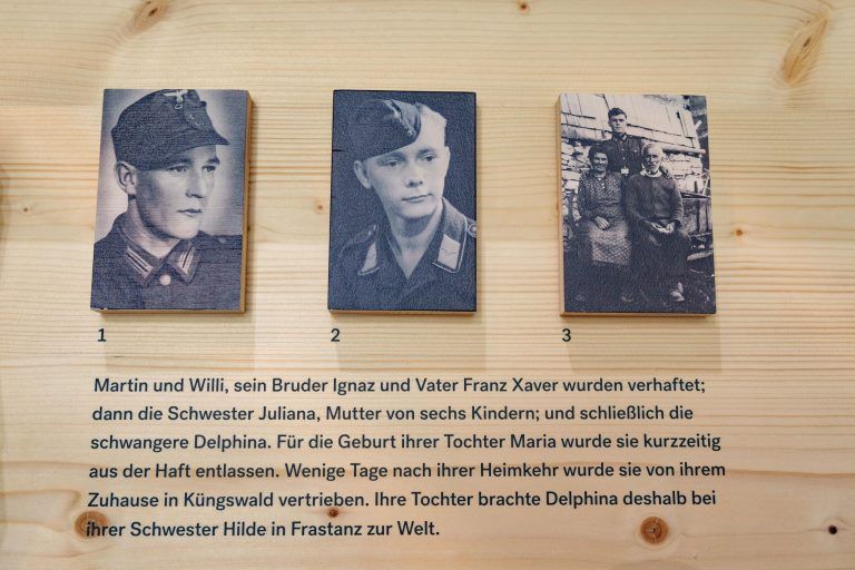 Eine Großwalsertalerin im Widerstand