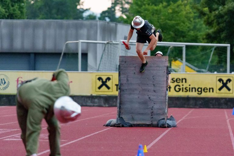 Feuerwehr Düns bei der "Olympiade" in Eisenstadt: "Das ganze Dorf fiebert mit uns mit"