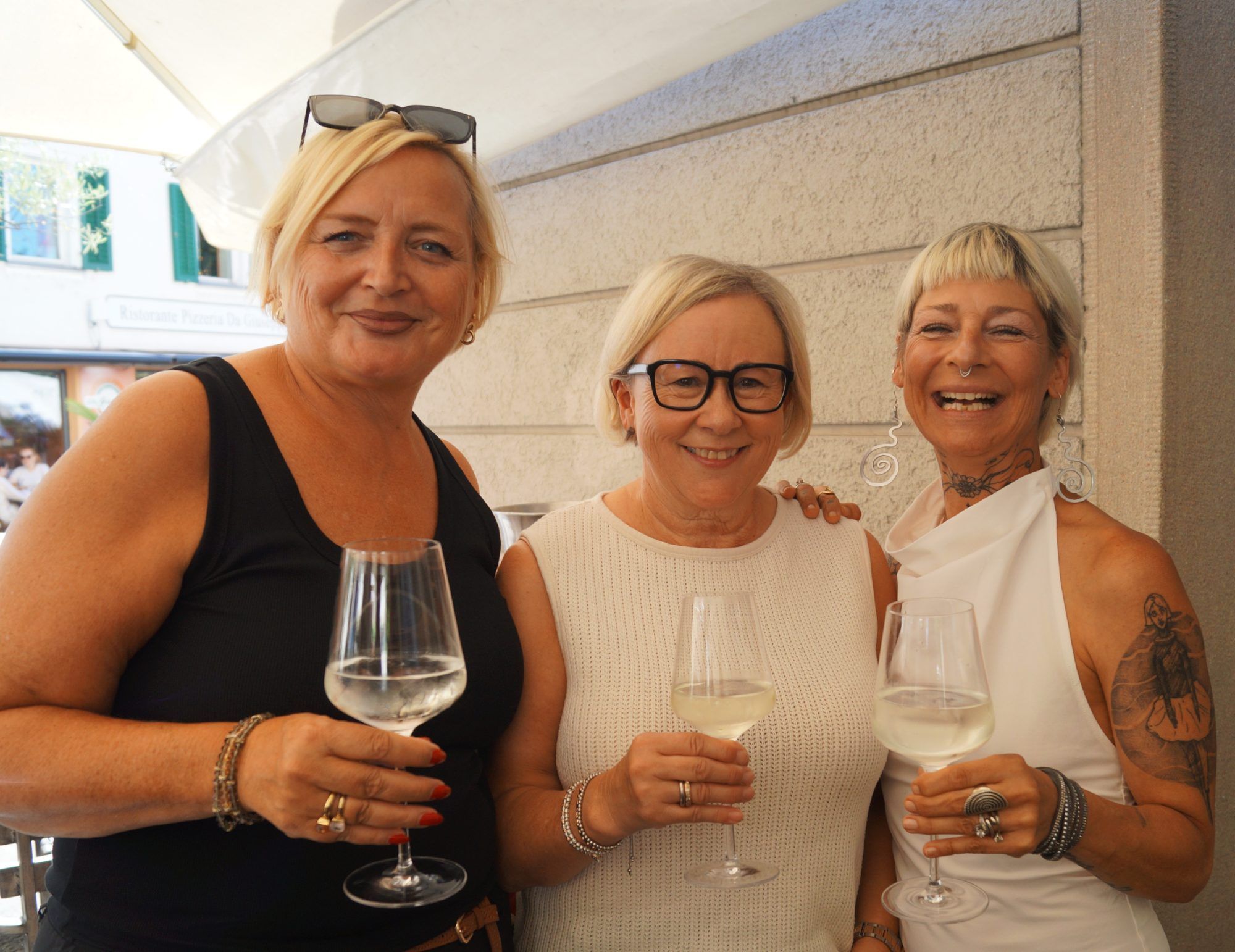 Monika Vonbank, Sabine Nussbichler und Isqbel Fink gehen immer wieder gerne in die Lustbar