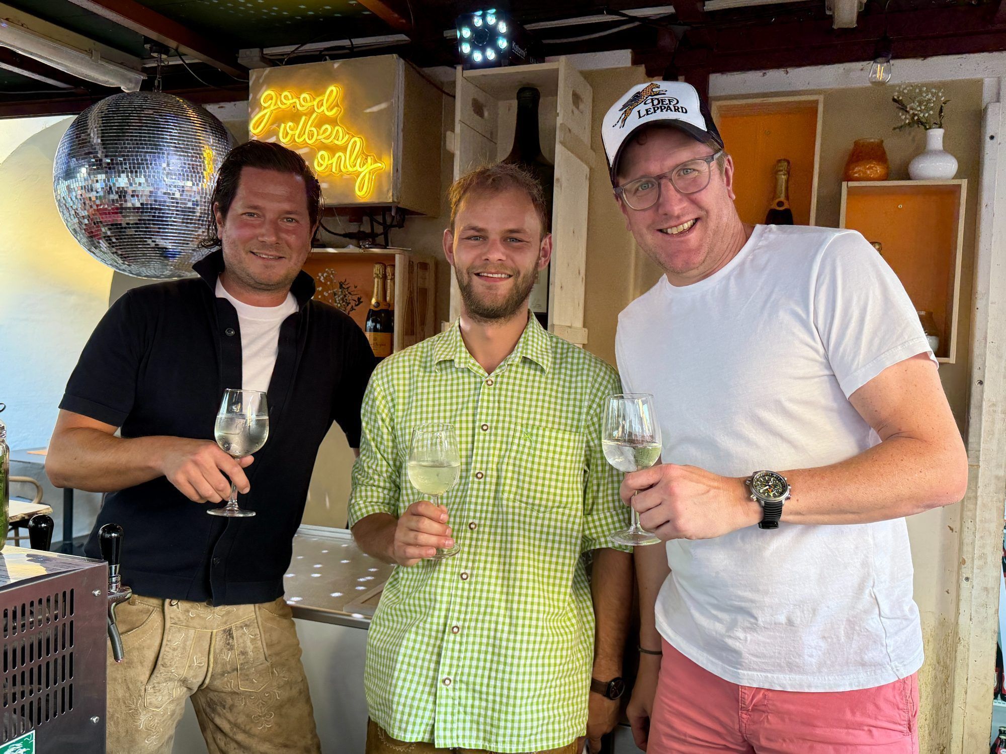 Klemens Banas, Gregor Plankensteiner und Andreas Jankovec