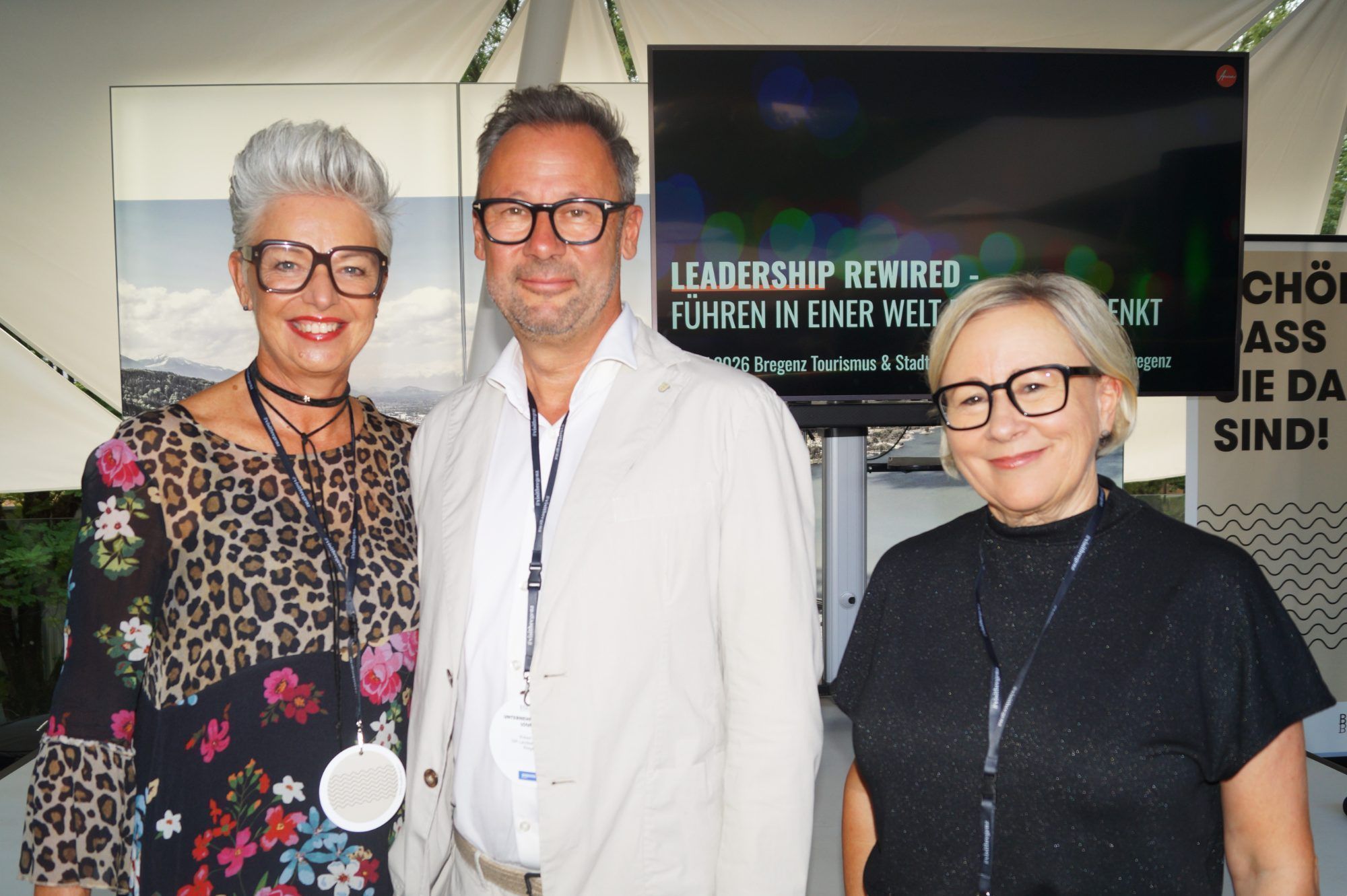 Elke und Robert Vögel kamen mit Sabine Nussbichler
