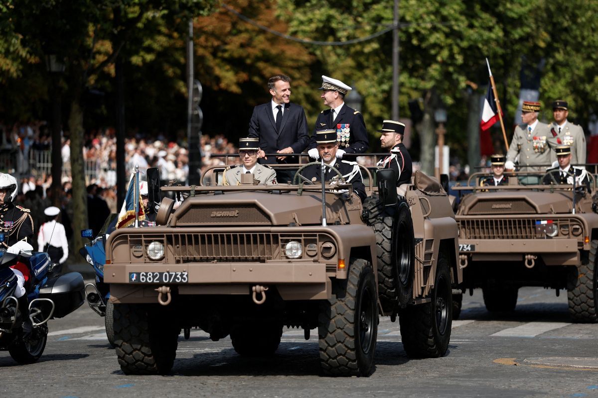 Frankreich feiert National-Feiertag