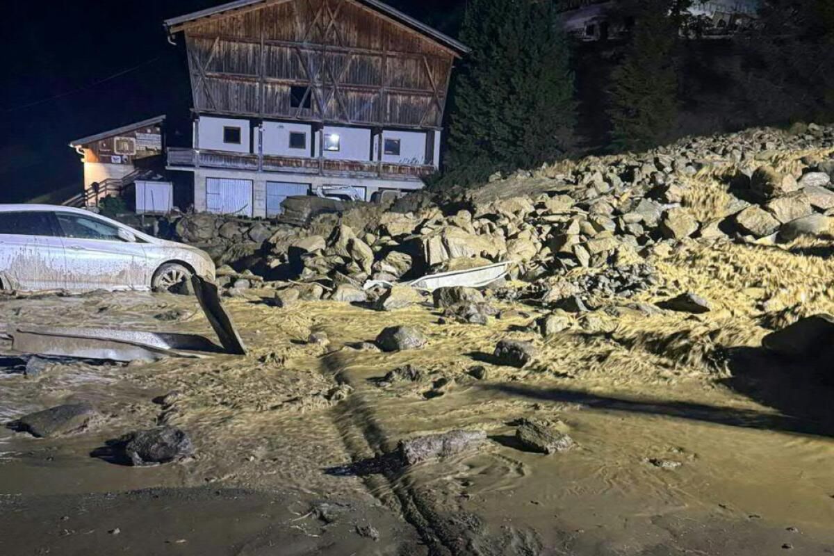 Unwetter sorgten für Muren in Tirol und Salzburg.