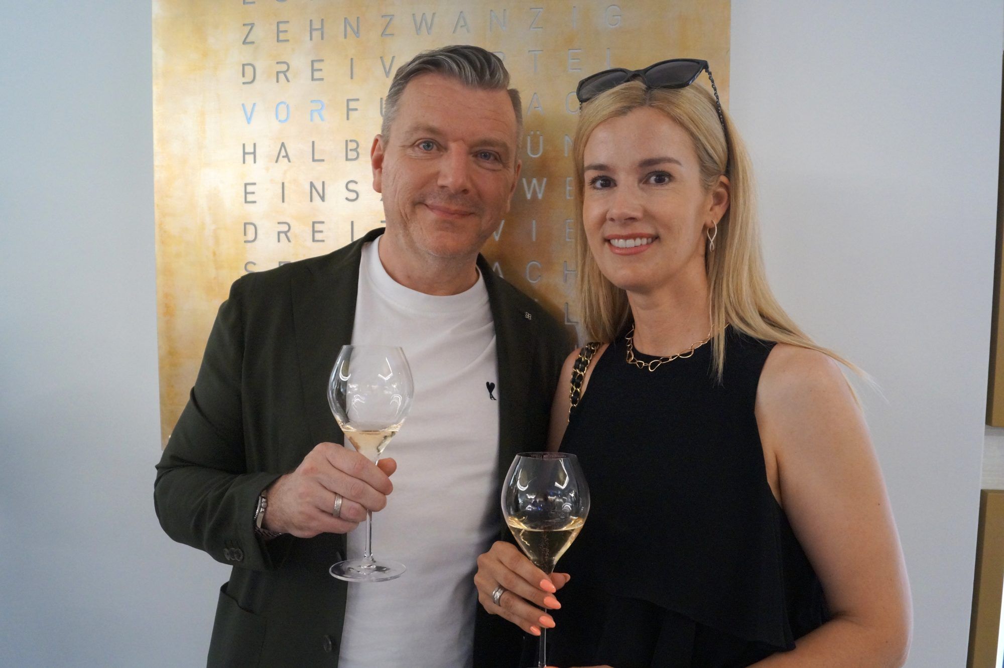 Günter und Caroline Büchele von der Hypo Dornbirn