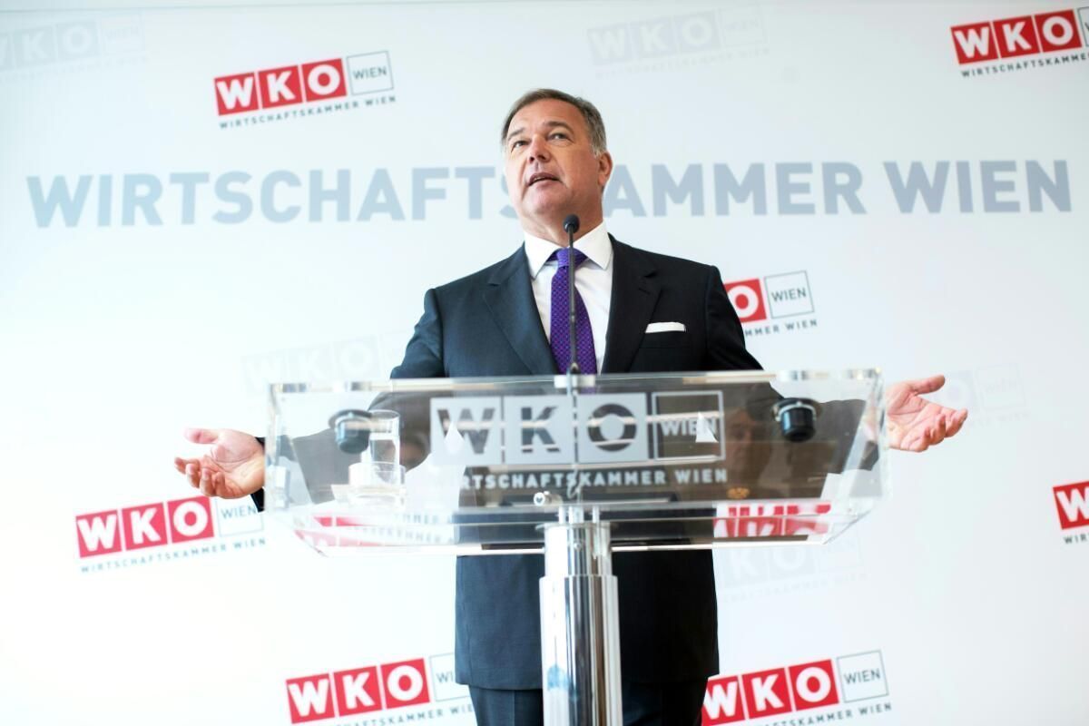 Wiener Wirtschaftskammer-Chef Walter Ruck zurückgetreten