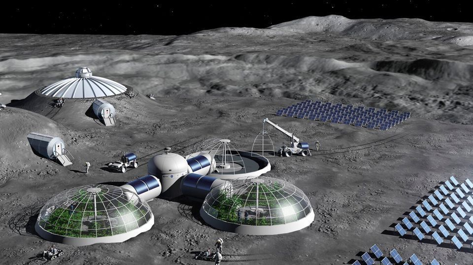 Auf dem Mond leben: Chancen und Gefahren der neuen Raumfahrt