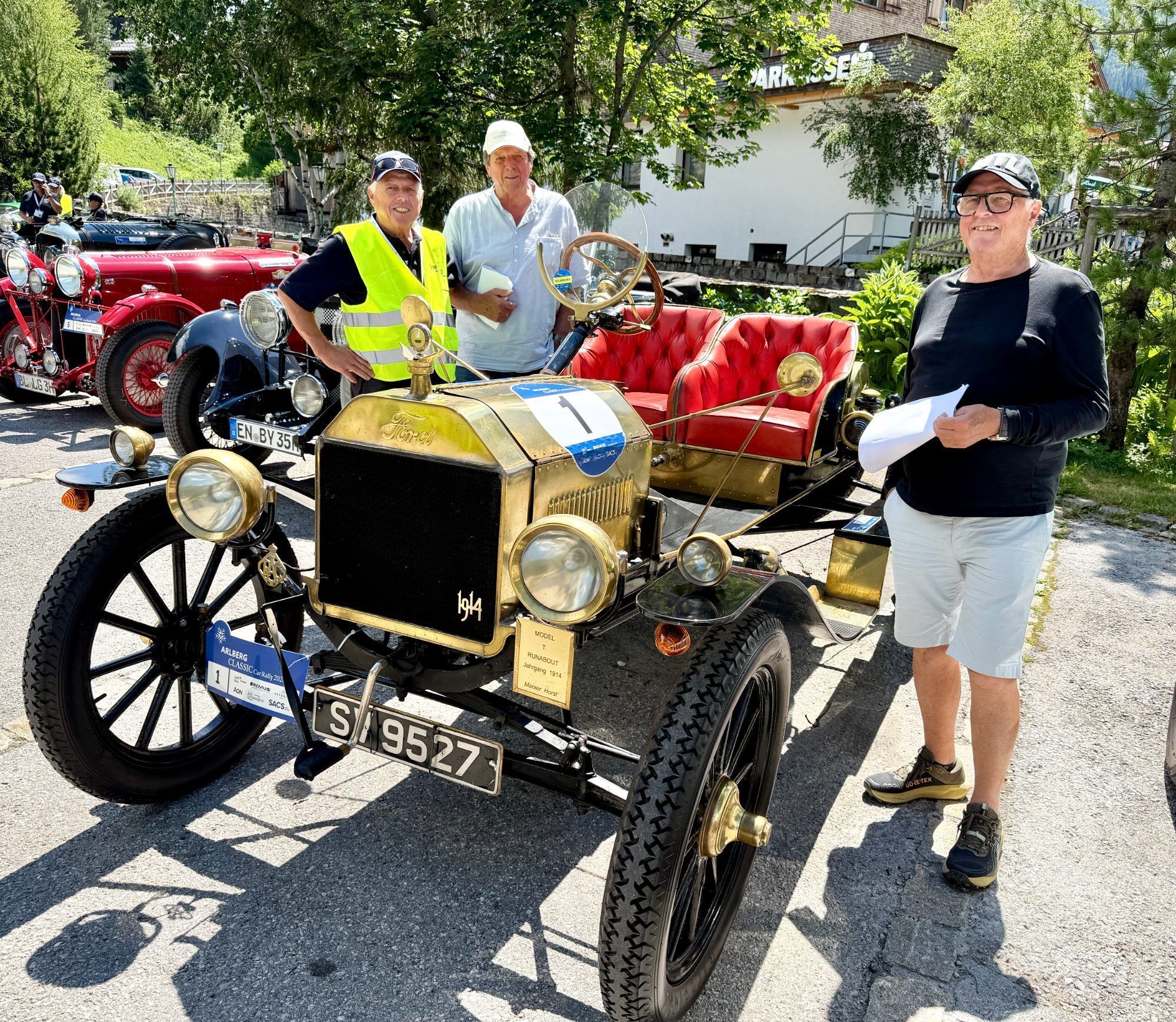 Begeisterte Oldtimerfans Walter