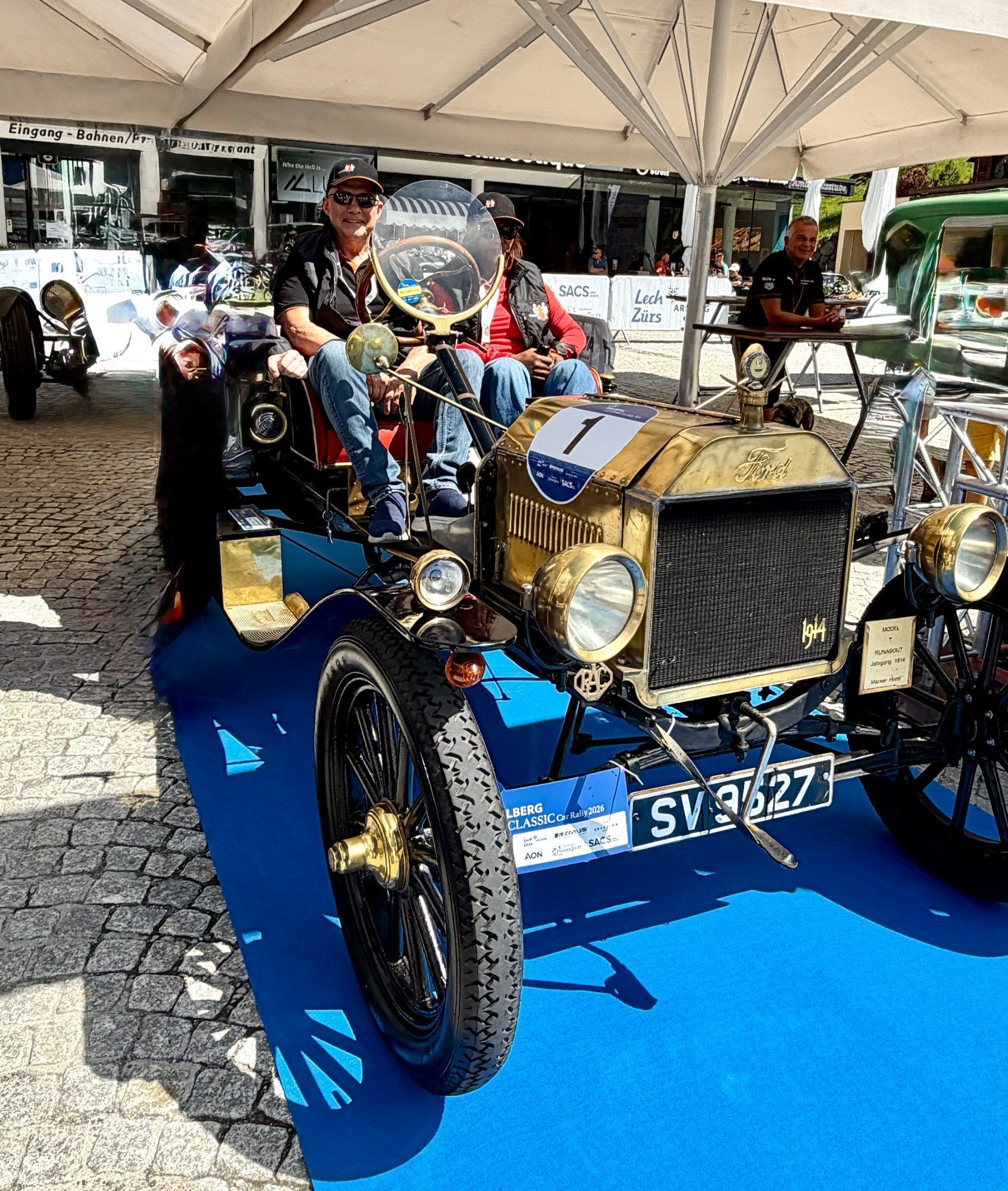 Horst Marxer mit Ford Modell T Baujahr 1914