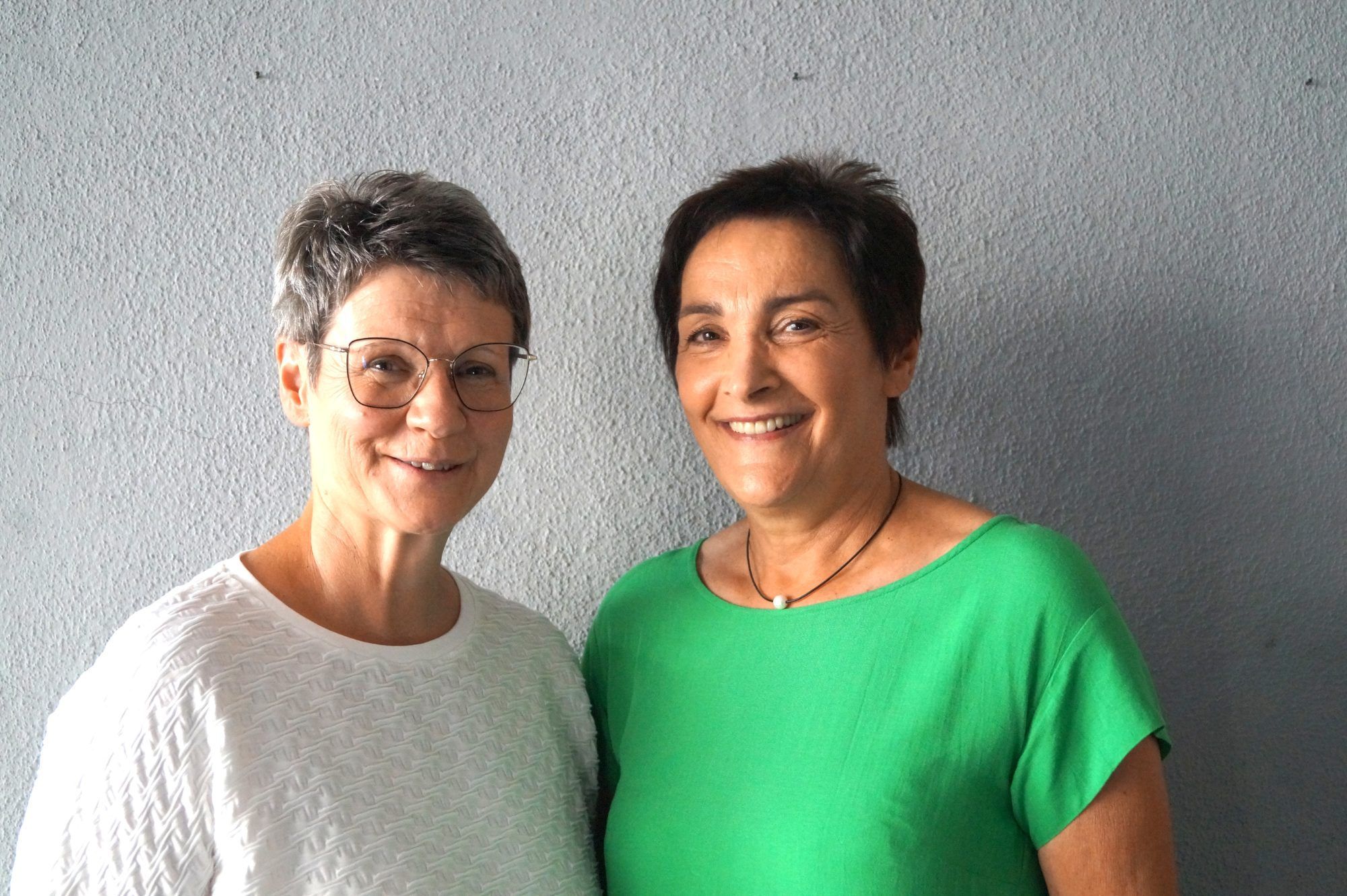 Margit Feuerstein und Roswitha Stadelmann 