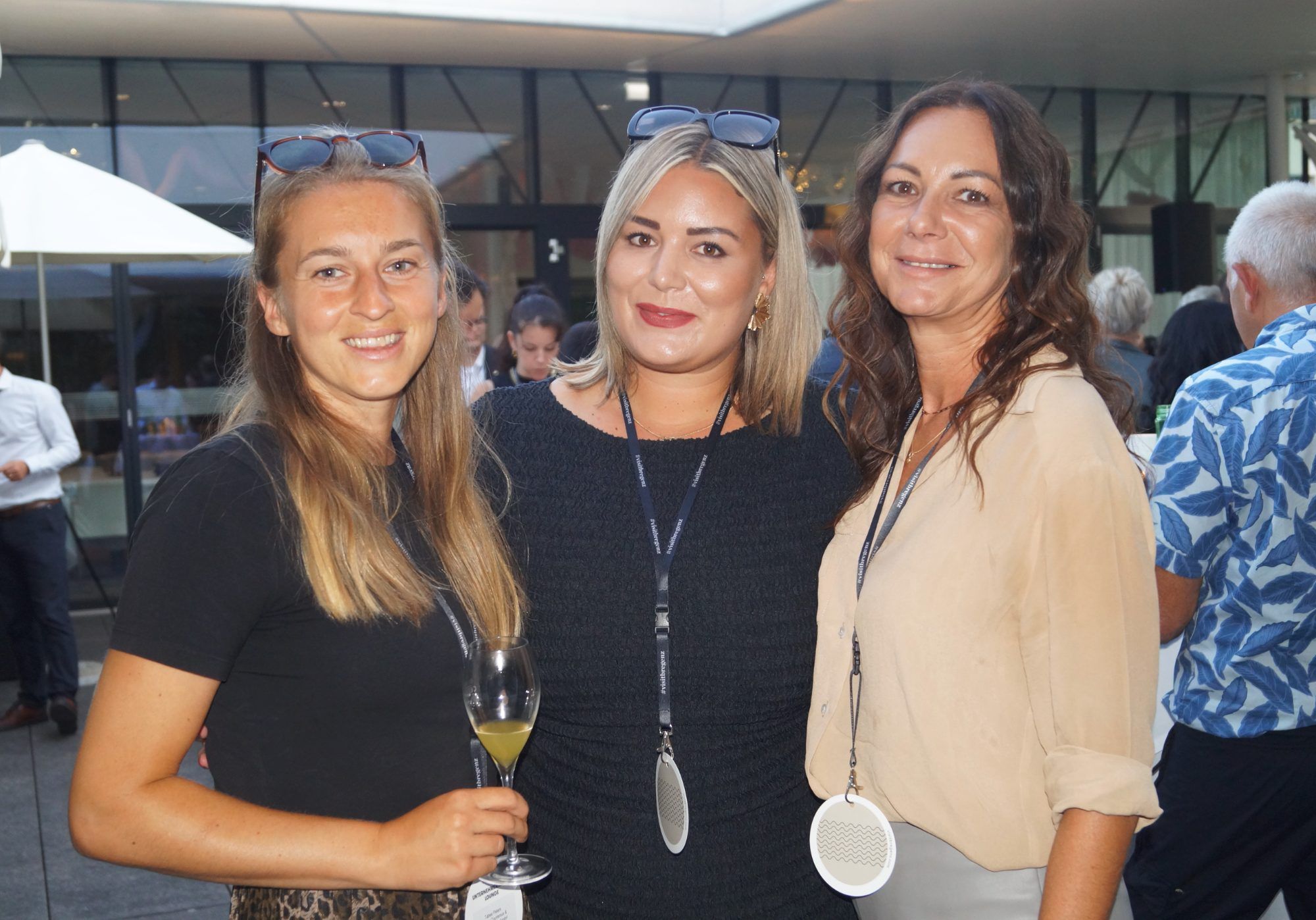 Tabea Peters, Christina Egger und Petra Wolfgang vom Bregenzer Stadtmarketing