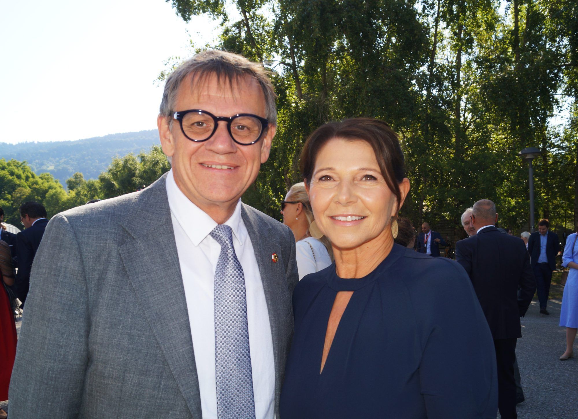 Bundesrat Christoph Thoma und Landtagsabgeordnete Heidi Schuster-Burda