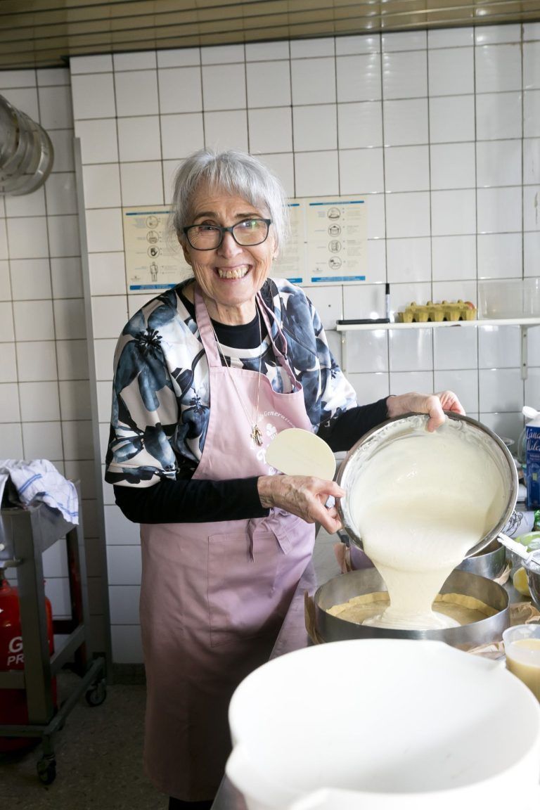 Bludenz am 13.2.2026 Ahna und Aehne, Kuchen backen, soziale Kontakte aufbauen und pflegen, Verein im ehemaligen Cafe Fritz in der Muehlgasse. Markus Amann.