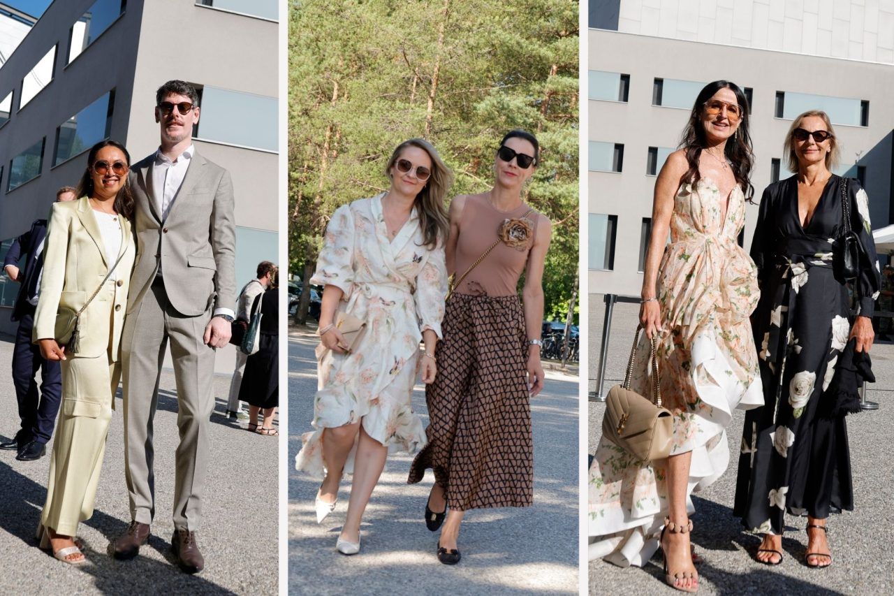 Festspieleröffnung: Beige und Champagner geben den Ton an