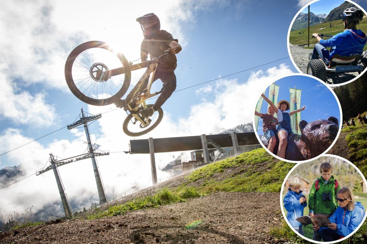 Ferientipps im Bezirk Bludenz: Bikepark, Bergabenteuer und Badespaß