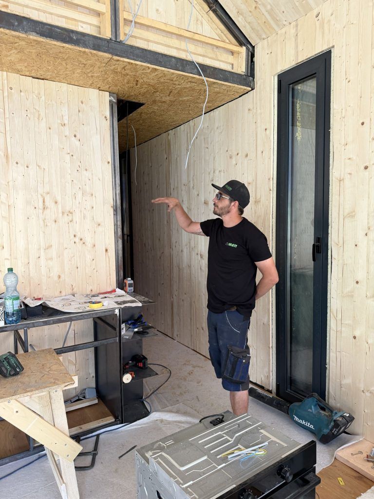 Auf der Baustelle: Wie "s'Matt haus" leistbares Wohneigentum möglich machen will