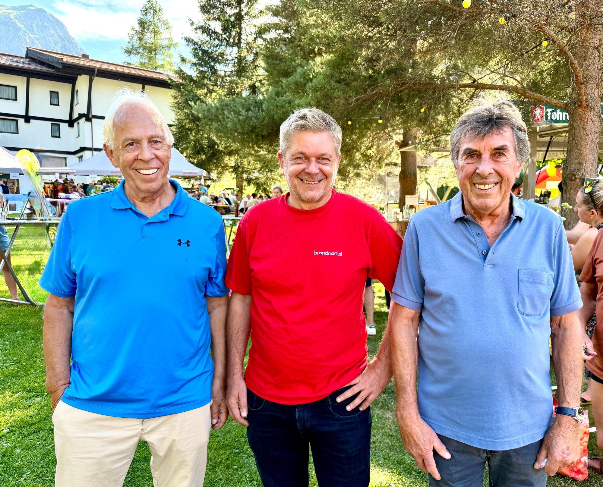 3 Bürgermeister: Erich Schedler, Klaus Bitschi und Manfred Beck