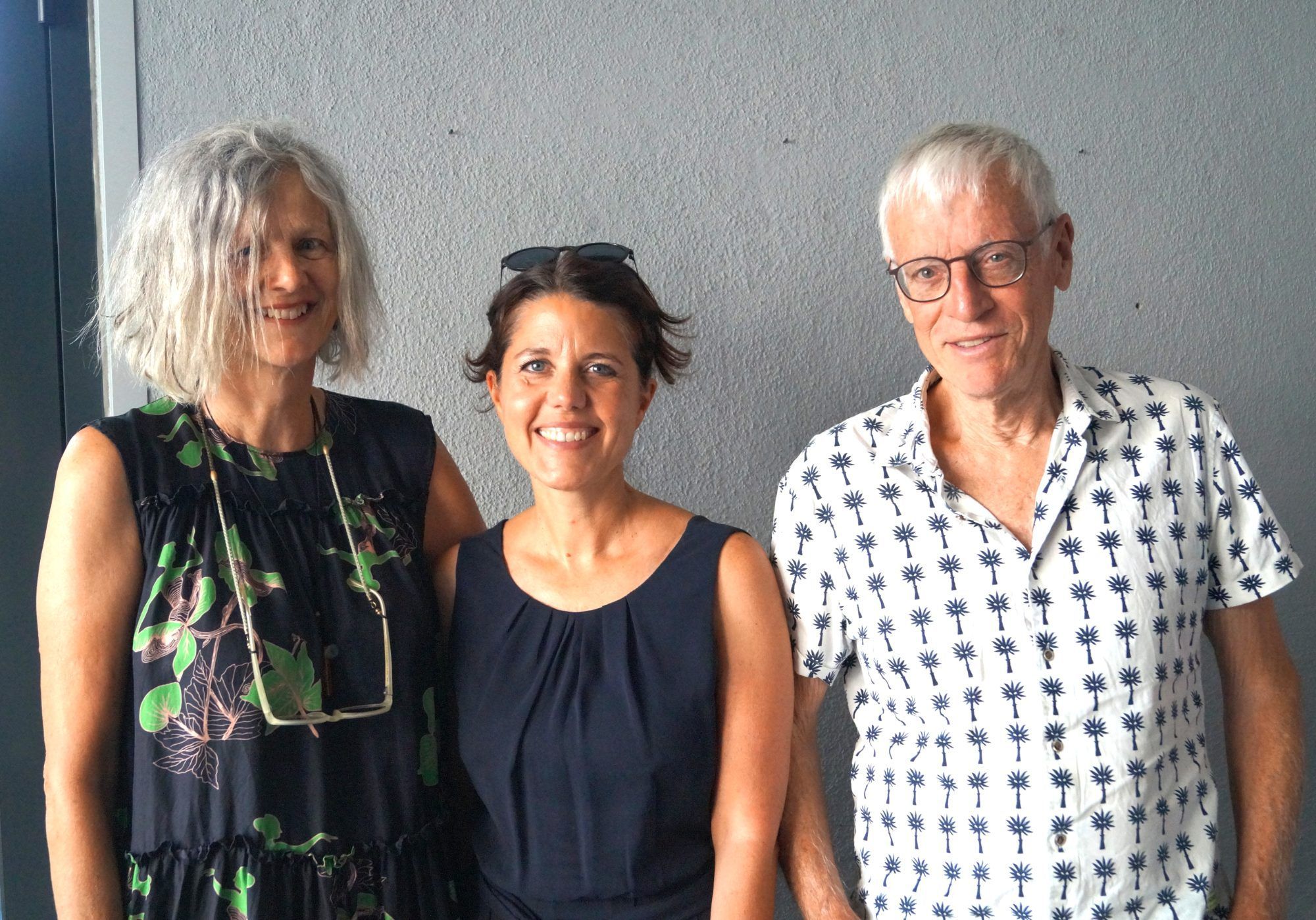 Regula Wyrsch, Ingrid Schertler und Luzius Caviezel kamen aus der Schweiz zum Konzert