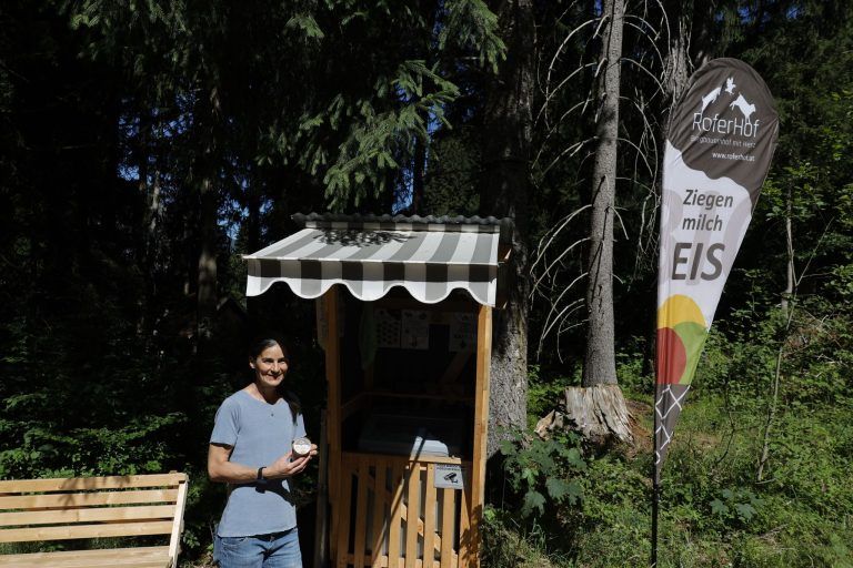 Dieses Eis aus dem Montafon kommt direkt vom Bergbauernhof