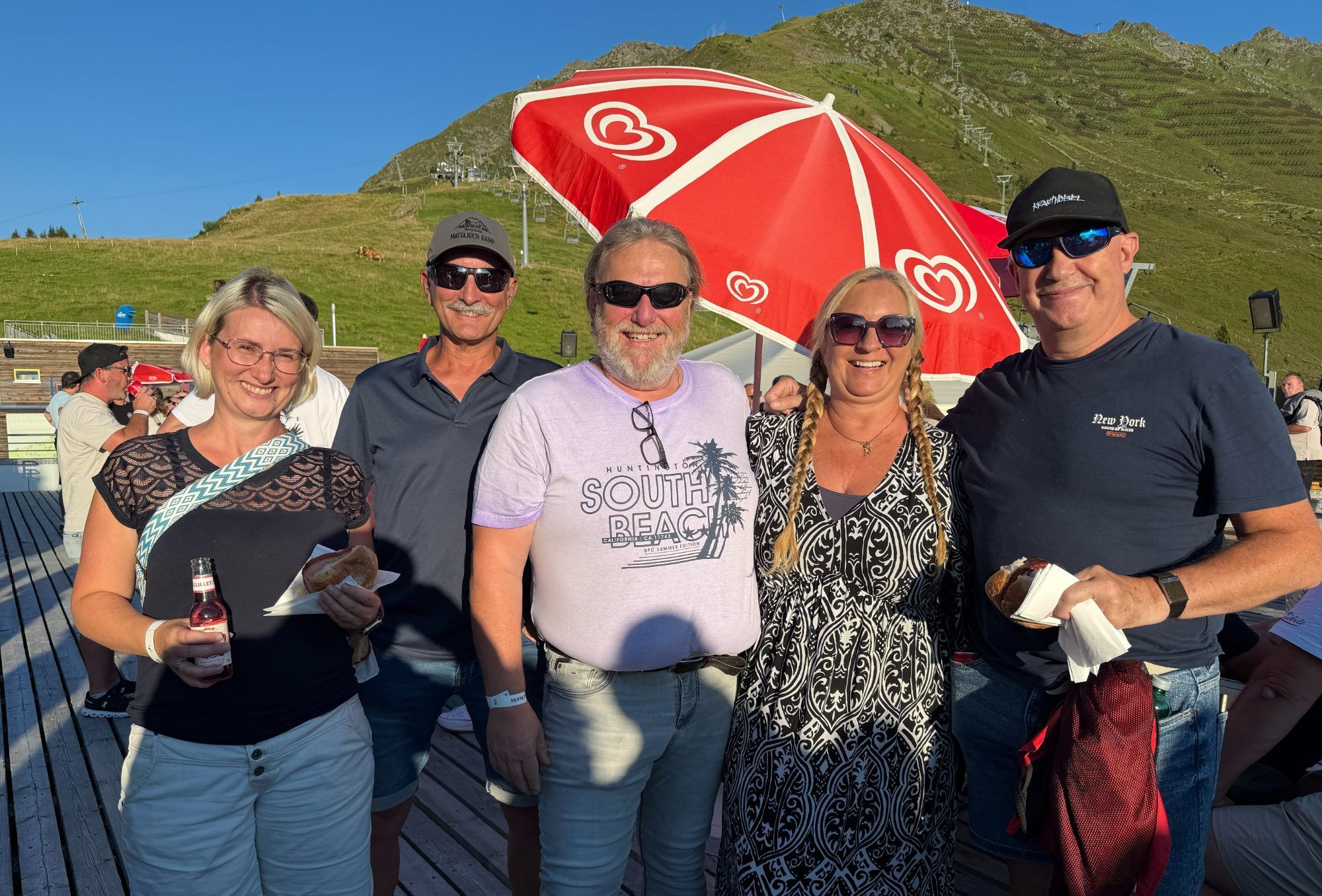 Tanja, Bernhard, Herbert, Daniela, Hans Peter