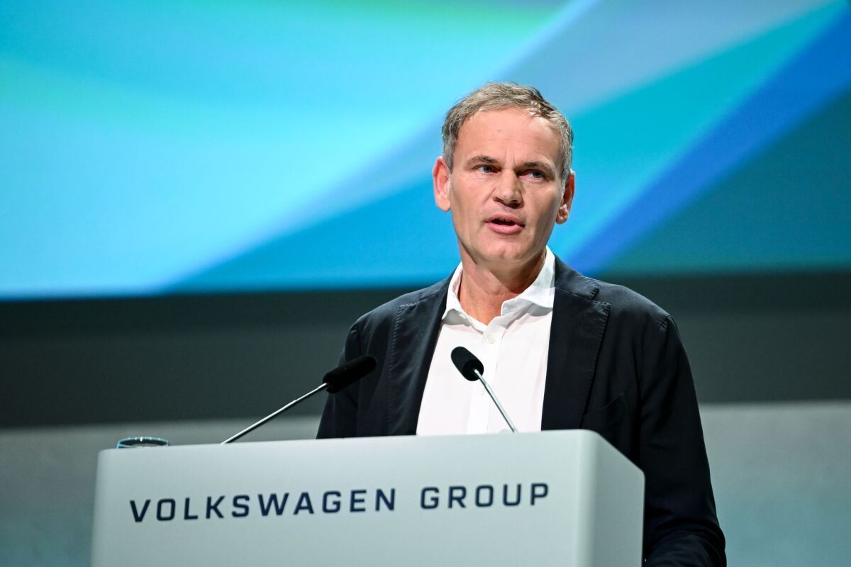 VW-Werke in Gefahr? - Vorstand Blume in Emden und Zwickau