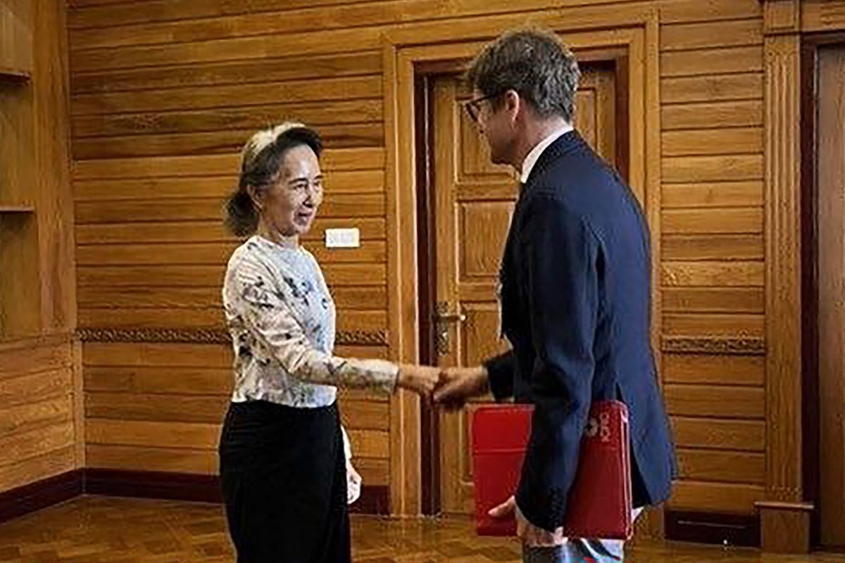 Myanmar: Seltene Bilder von Aung San Suu Ky