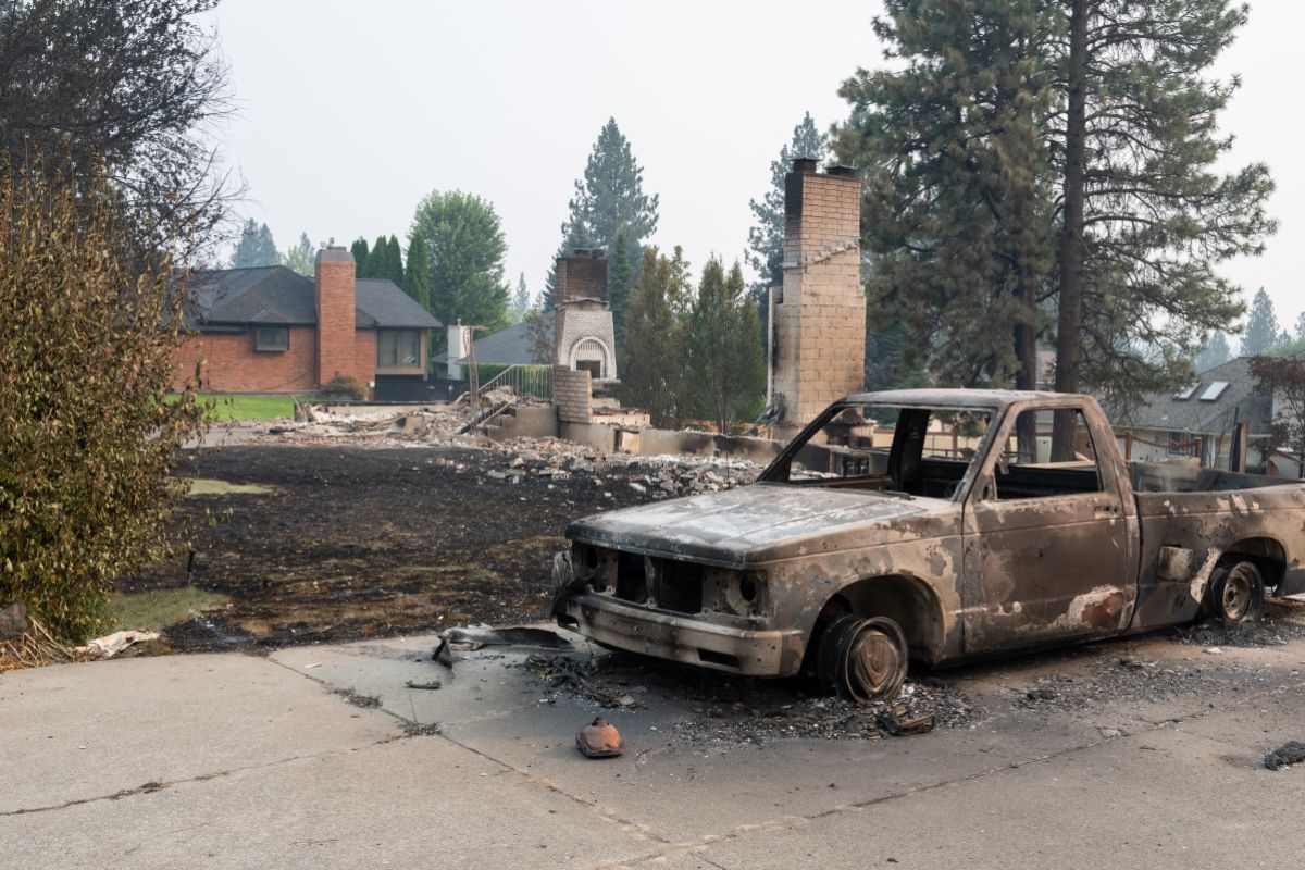 Waldbrände in USA: 65.000 Bewohner mussten Häuser verlassen