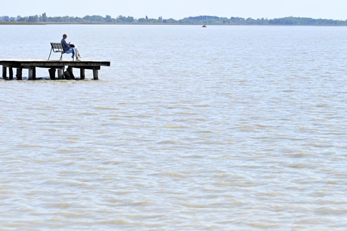 Neusiedler See trotz Niederwassers befahrbar