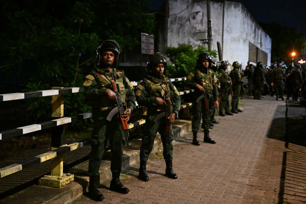 Sri Lanka setzt nach Unruhen in Gefängnis Soldaten ein