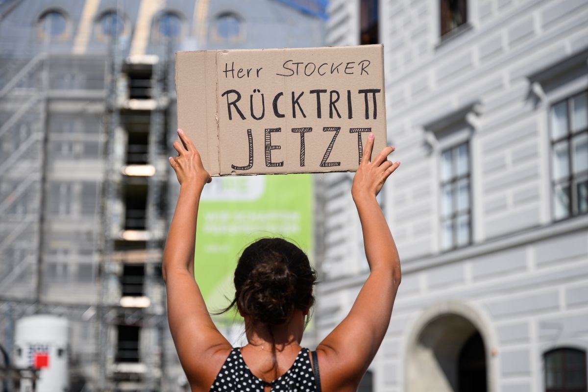Frauendemo nach Stocker-Aussage