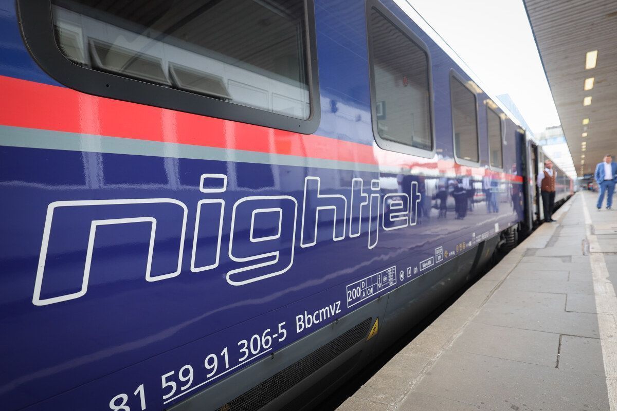 Wien ist Nachtzug-Hauptstadt der EU