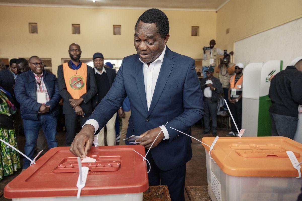 Sambias Präsident Hichilema wiedergewählt