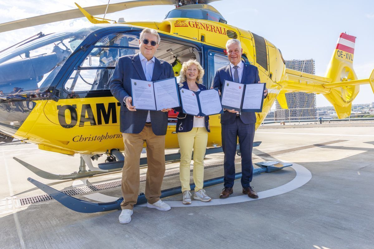 Wien und Niederösterreich verrechnen Flugrettung direkt