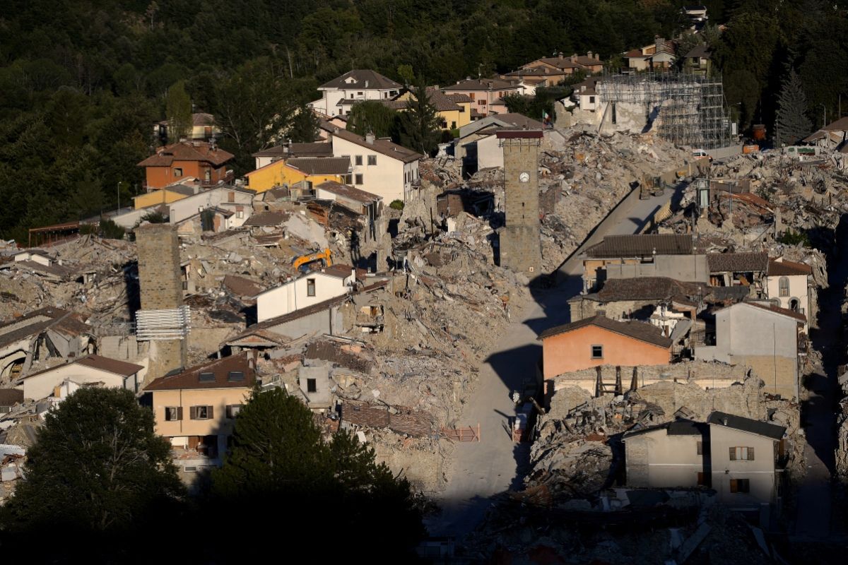 Amatrice zehn Jahre nach Beben noch nicht wiederaufgebaut