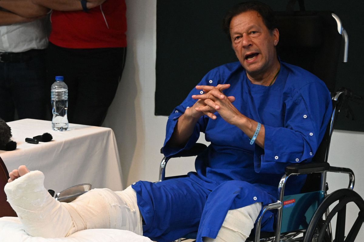 Pakistans Ex-Premier Imran Khan kurzzeitig im Krankenhaus